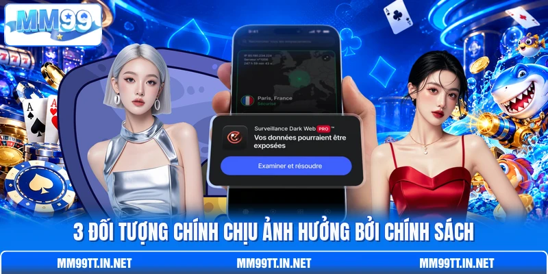 3 đối tượng chính chịu ảnh hưởng bởi chính sách