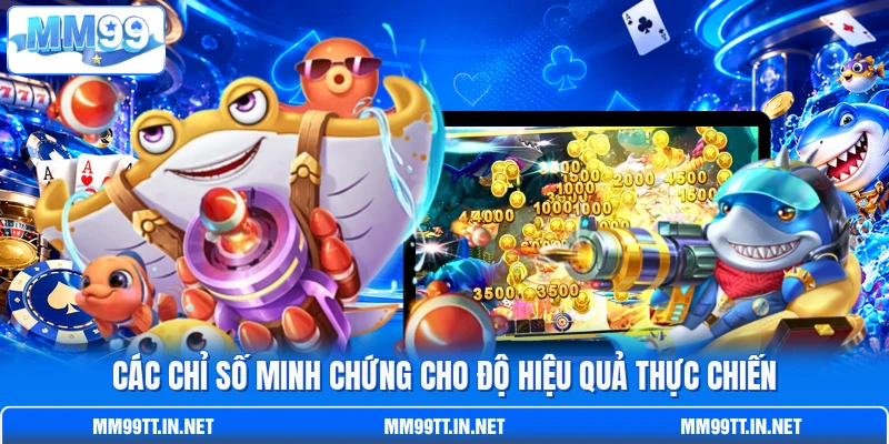 Các chỉ số minh chứng cho độ hiệu quả thực chiến Các chỉ số minh chứng cho độ hiệu quả thực chiến