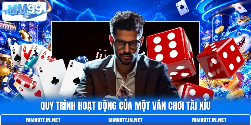 Quy trình hoạt động của một ván chơi Tài Xỉu